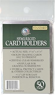 Merrick Mint Semi Rigid Card Holders Premium Quality Save & Protect Standard Size #1 for PSA BGS SGC