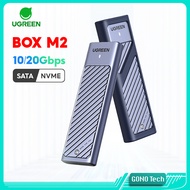 SSD Box M2 NVMe SATA UGREEN Type C CM559 | Convert M.2 to USB to make a portable hard drive