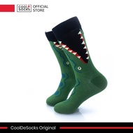 Terlaris Cooldesocks Original | Kaos Kaki Fashion - Crocodile Bite