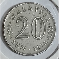 ( Syiling ) 20 Sen 1976 / Malaysia Parliament House