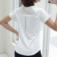 sport shirt woman sport wear woman T-shirt sukan lengan pendek bernafas kecantikan seksi wanita