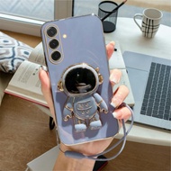 Samsung A56 5G A36 5G A26 5G Astronaut Stand Premium Free Casing LanyardTALI