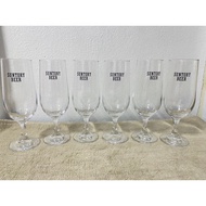 Tall Stem Glass SUNTORY BEER Screen Printing Capacity 350 Ml.