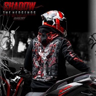 Hoodie Exclusive SR-PROJECT SHADOW Hoodie Oversized Hoodie Boxy Hoodie