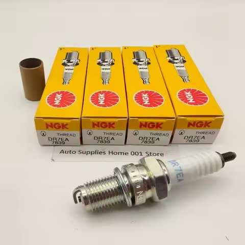 4pcs Original NGK 7839/DR7EA Spark Plug for YAMAHA TRICKER TT600 XT550 XT600 Suzuki C800 INTRUDER M8