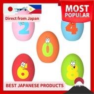 【Direct From Japan】KrauzPet Dog Toys, Squeaking Chew Toys, Eggs [5-Piece Set, Numbers, Even Numbers]