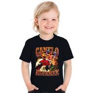Canelo alvarez boxing kids t-shirt