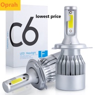Oprah (2pcs)  Colour C6 LED Car Headlight Headlamp Foglamp Fog light H1 H3 H4 H7 H8 H11 HB3 9005 HB4