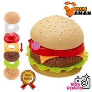 LF25 BURGER CHILDREN'S TOY STACKING BUTER/ COOKING TOY/
