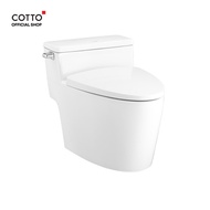 COTTO รุ่น C105257 Riviera Pro สุขภัณฑ์ชิ้นเดียว a สีขาว One