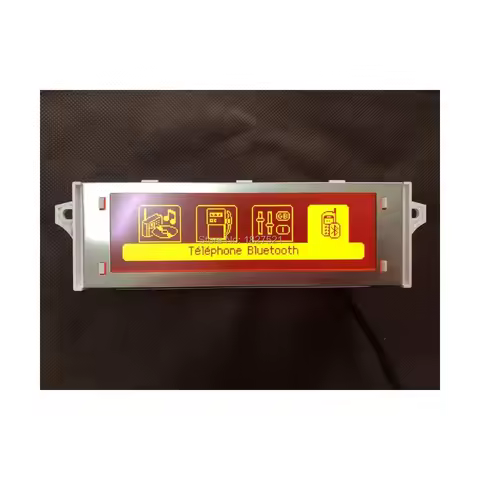 Original High Quality Support USB Bluetooth 4 Menu Display Screen Red Monitor 12 pin for Peugeot 307