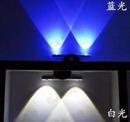 [COD] minimalist led wall hotel bathroom can turn mirror front bedroom bedside decorative background