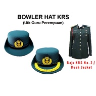 KRS BOWLER HAT/ TOPI GURU WANITA KRS (Untuk Baju No. 2 KRS / Bush Jacket KRS)