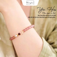 Duyen - Yen Hoa Bracelet - Rose Quartz - Lucky Love - Meaningful Gift