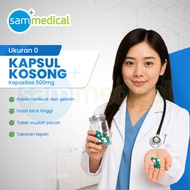 Empty Capsules No. 0 (500mg) Gelatin Capsule Shell/ No. 0 Empty Capsule Size 0