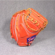 {Wild Ball Spirit} --Japan} KUBOTA KUBOTA} Hard Baseball Gloves (Catcher, KCA, C-582 Orange) Made In Japan, With Carton, Glove Bag