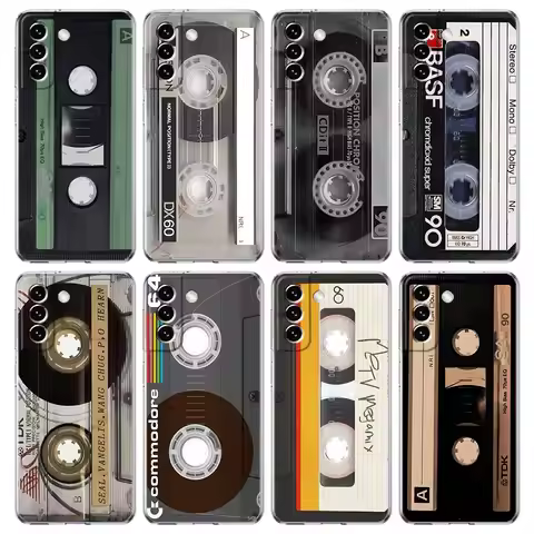 Clear Phone Case For Samsung Galaxy S24 Plus S23 FE S22 S21 S20 Ultra 5G S10 S10E S9 S8 Soft Cover M