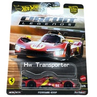 Hot Wheels Ferrari 499P circuit Legends