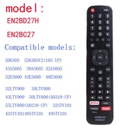 Dévant Hisense smart TV remote control en2bd27h en2bc27 TV model 50k303/55k303v2 43a5605/39a5605/32a