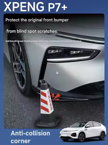 XPENG Front Bumper [Fast Shipping] XPENG P7+ Original Front Bumper Anti-collision Corner Guards