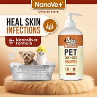 Nanovet - Pet Skin + Coat Shampoo, 500ml/200ml