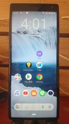 Sony Xperia 10 (邊框有裂痕) 緻黑色 6"二手良品 I4193 No.765