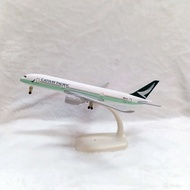 Cathay Pacific A350 Diecast Airplane Model 8in w/ Landing Gear Collectible