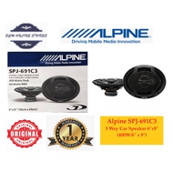 Alpine  SPJ-691C3 6x9 3-Way Coaxial Car Speaker 6"x9"