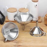 Multifunctional Kitchen Funnel Stainless Steel Funnel + Filter