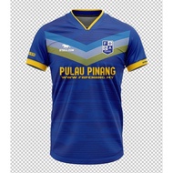 Penang FC Baju Lelaki Fashion Custom Jersey Malaysia Baju Lelaki Dewasa T Shirt Custom Jersey Futsal Baju Lelaki Fit Custom Jersey Game