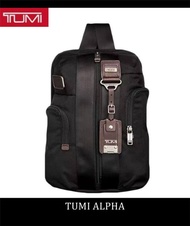 [TUMI ALPHA] TUMI men's chest bag  waist bag  one shoulder bag  ballistic nylon bag  222318 oblique computer bag