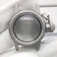 36mm Frogman Watch Case Double Arch Sapphire Mirror Sandblasted Case for NH35 NH36 NH72 NH34 Movemen