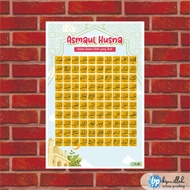 Poster Edukasi Asmaul Husna