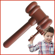Judge Gavel Lawyer Prop Hammer Realistic Courtroom Gavel Props for Homeschool Educators Classroom Dr