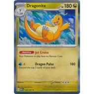 English Pokemon Card  Dragonite - 149/165 - Holo Rare Scarlet & Violet 151 Singles