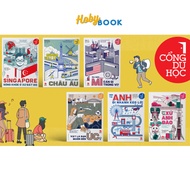 Book - Study abroad gate: America, Singapore, Japan, Australia, England, Europe - Complete set of 6 