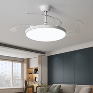 HAISHI9 Fan With Light Bedroom Inverter With LED Ceiling Fan Light Simple DC Power Saving Ceiling Fan Lights