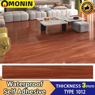 【50 PCS】Vinyl Floor Sticker Self Adhesive Waterproof PVC Flooring Mat Tiles Cement Flooring Stickers