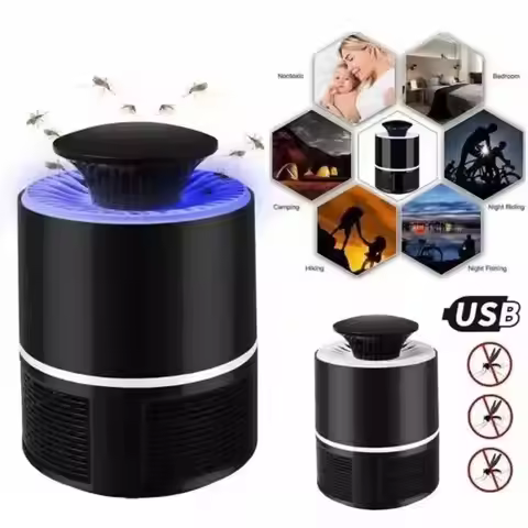 USB Photocatalyst Starry Sky Mosquito Killer Lamp Household Bedroom Suction Mosquito Killer Lamp