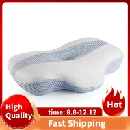 1 PCS Orthopaedic Memory Foam Pillow Removable Ergonomic Neck Pillow Neck Support Pillow Memory Foam