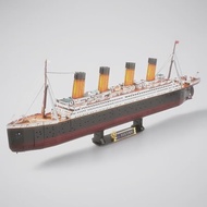 Color 3D Mini Metal Puzzle Roosevelt Battleship Titanic Ship Victory Sailing Model DIY Handmade Toys