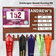 GANTUNGAN MAJAPUR Medal Hanger BIB Running, Medal Decoration, BIB Running Number, Aesthetic Wall Dec