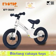 Children's bike balance bike Exotic ET 3110 Sturdy balance bike Push magnesium Frame