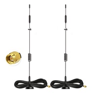 Bingfu 4G LTE Antenna 8dBi Magnetic Base MIMO SMA Male Antenna (2-Pack) Compatible with 4G LTE Wirel