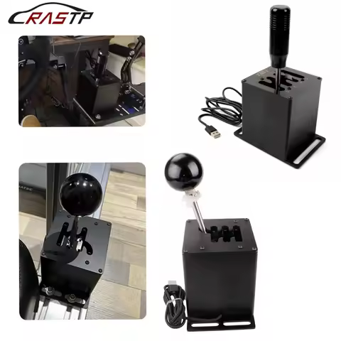 RASTP-PC USB H Gear Shifter For ETS2 Simracing Racing Game For Logitech g29/g27/g25 Thrustmaster T30
