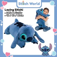 Laying Stitch Toy Pillow Plushie Patung Besar Lilo Stitch Gift Cute Plushie Pillow Plushie Stitch Pl