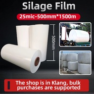 0.5*500m Forage Film Silage Film StretchWrap Film Silage Preservation Waterproof& Tear-Resistant