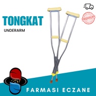 TONGKAT Underarm Cane Topang Kaki Arm Support Adjustable Height
