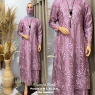 Tiered Dress ~ Malaysian Dress ~ Event & Reception Dress ~ Modest Dress ~ Brocade Dress ~ Nursing Fr