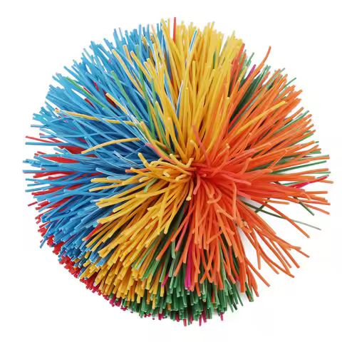 Stress Relief Kids Autism Special Needs Anti Stress Rainbow Fidget Sensory Koosh Ball Baby Funny Str